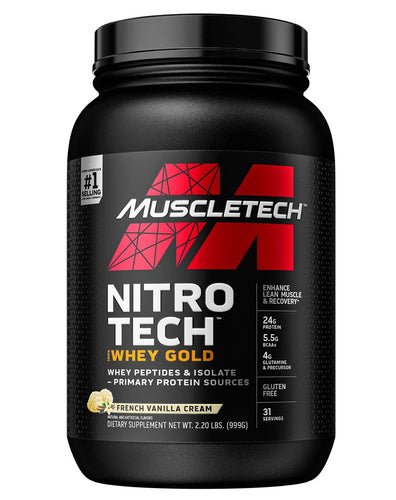 Nitro-Tech 100% Whey Gold by MuscleTech